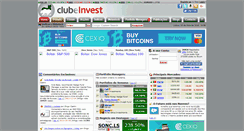 Desktop Screenshot of clubeinvest.com